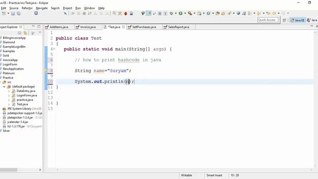 Java - Hashcode Example - Intact Abode смотреть онлайн