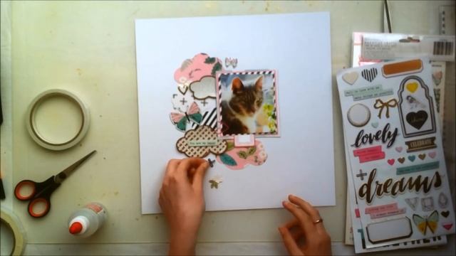 Scrapbooking Process #128: Lovely Boy (Citrus Twist February Kits) смотреть онлайн