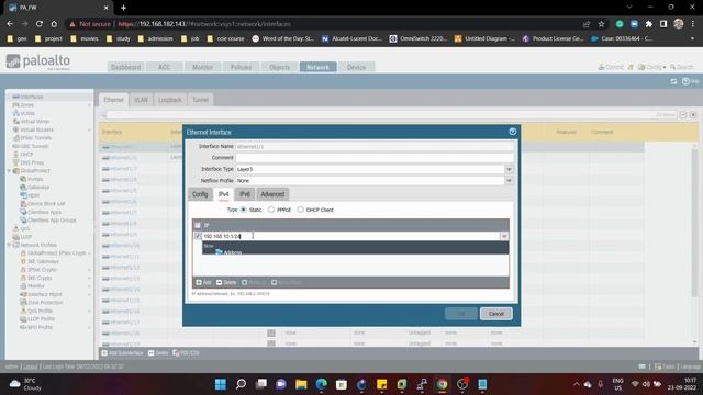 Palo Alto Firewall Ethernet Interface Types, Security Zones, Virtual Router and Intrazone Routing смотреть онлайн