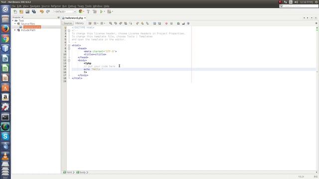 How to run php and lampp using Netbeans IDE in Ubuntu смотреть онлайн
