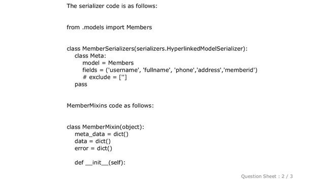 Django : serializer call is showing an TypeError: Object of type 'ListSerializer' is not JSON seria смотреть онлайн