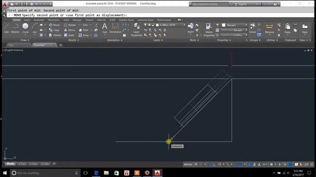 using m2p command in autocad - m2p command autocad tutorial смотреть онлайн