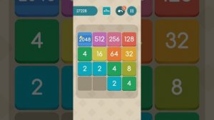 how to play 2048, making 4096