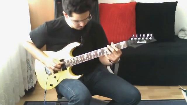 Tayfun´s Improvisiertes Guitar Solo with yellow Ibanez смотреть онлайн
