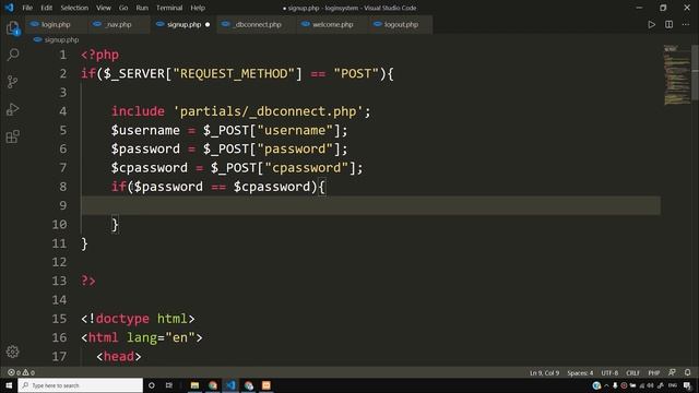 PHP Login System Tutorial: Creating Tables and SignUp Form | PHP Tutorial #41 смотреть онлайн