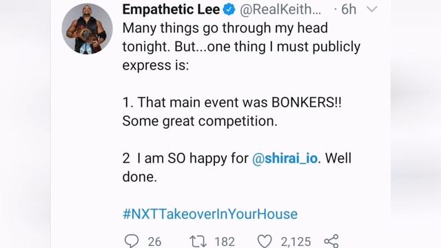 WWE Superstars React to Io Shirai Winning NXT Title ft. Shinsuke Nakamura, Auska, Kairi Sane, Bayle смотреть онлайн