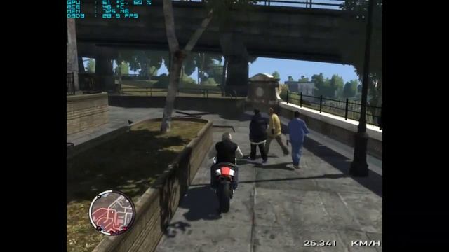 GTA IV EFLC bike montage смотреть онлайн