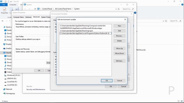 03 - Setup Python in Command Prompt смотреть онлайн