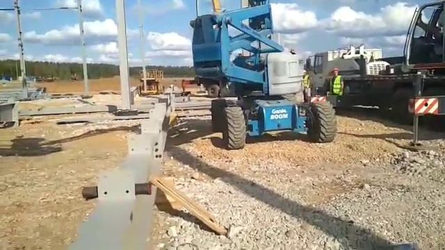 Коленчатый подъемник Genie Z 60/34 смотреть онлайн