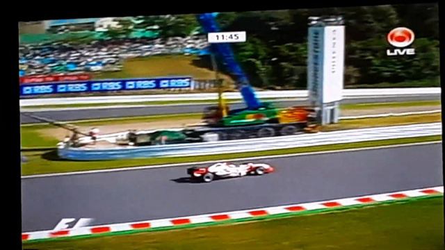 Sakon Yamamoto Rijdt Langzaam F1 Japan 2006 Commentaar Olav Mol смотреть онлайн