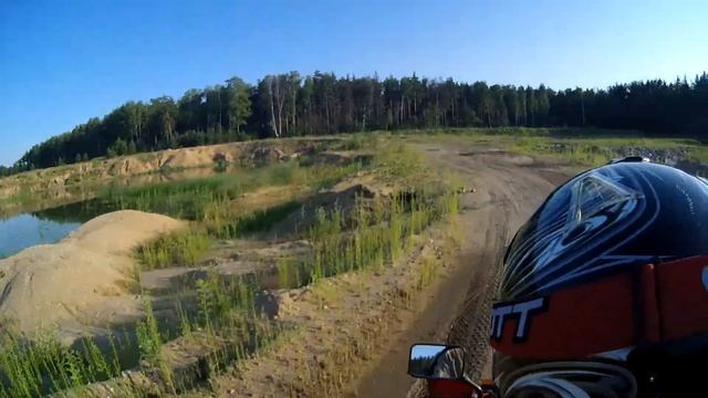 Irbis TTR 125 Honda XR 650 sand forrest trip смотреть онлайн