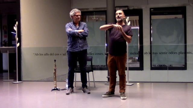 Concierto presentación del disco Soprano Saxophone Solos (Liquen Records), de Josep Lluís Galiana смотреть онлайн