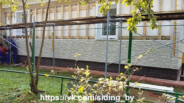 ?Отделка Кирпичного Дома Фасадными Панелями Docke Stern. смотреть онлайн