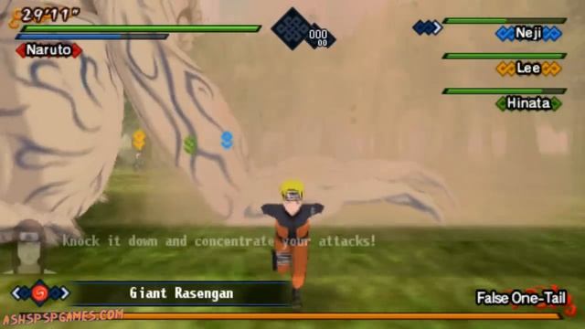 Naruto Shippuden: Kizuna Drive - PSP - Ch. #05. A Giant Shadow Threatens The Hidden Leaf! смотреть онлайн