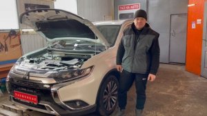 ГБО на японца Mitsubischi Outlander 2.4