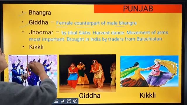 Folk Dances of India | भारत के लोक नृत्य | Indian Art and Culture | Memory Tricks by Richa Ma'am смотреть онлайн