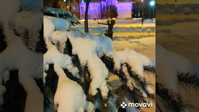 Канун нового года 🎄❄️. Пермский край, г.Лысьва (28 декабря 2021г.) смотреть онлайн