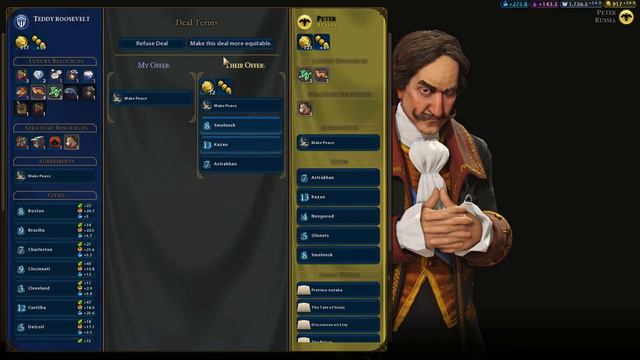 Civilization VI - Let's Play as America #16 (Deity) смотреть онлайн