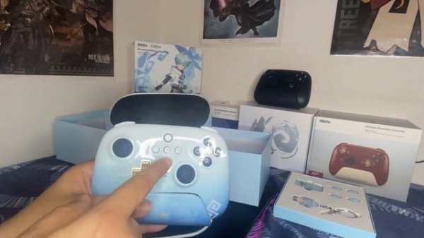 8bitdo 2.4G Ultimate Controller Genshin Impact Edition Unboxing!