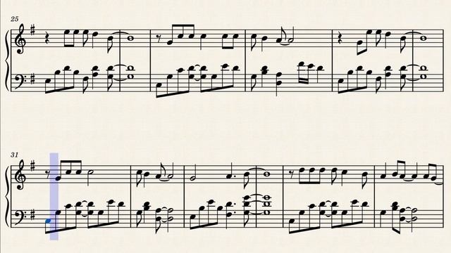 "SHALLOW" - Lady Gaga & Bradley Cooper (easy piano) смотреть онлайн