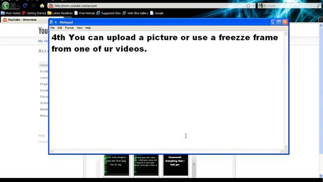 How to Change you youtube profile picture. VERY EASY смотреть онлайн
