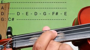 Como tocar Historia de un amor en violín ( Segundo violín ) en tono de « Em « + Adornos + Final