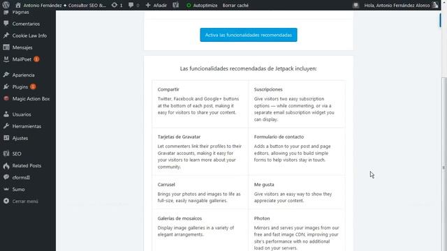 Instalación Jetpack de WordPress смотреть онлайн