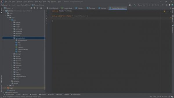 Паттерны в Java (Factory Method)