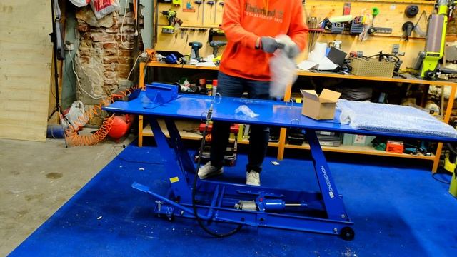 Nordberg N4M1. Распаковка, сборка и первые впечатления от платформенного мото подъемника.