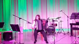 Ю.Фабричных "Воронежский матаня" Адалина Виллер (баян) Новосибирск