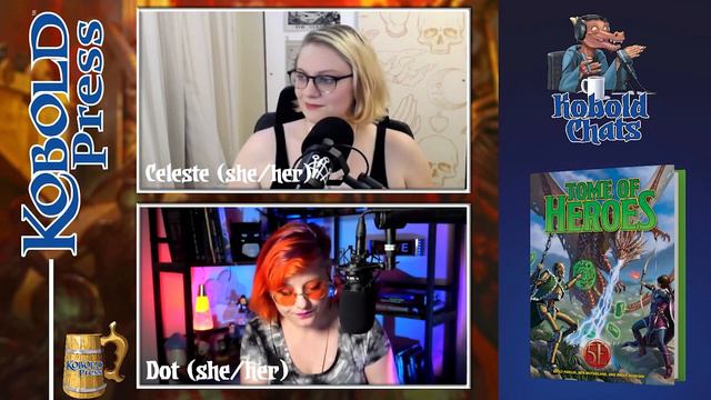 Kobold Chats | Celeste Conowitch Talks Tome of Heroes смотреть онлайн