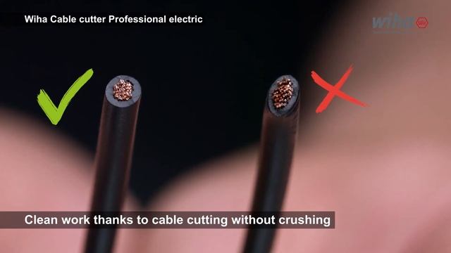 WIHA Professional electric VDE kábelvágó fogó смотреть онлайн