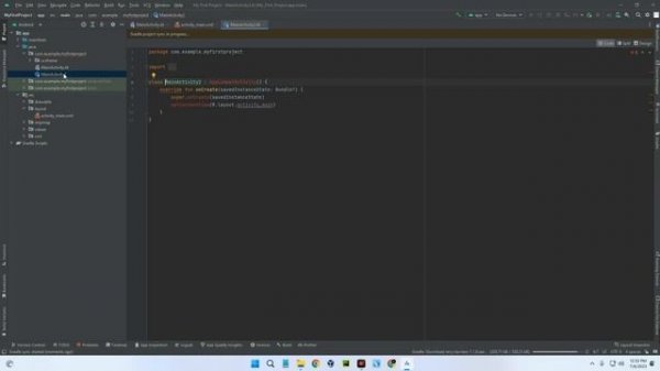 Missing Layout folder activity_main.xml in Android Studio Fix