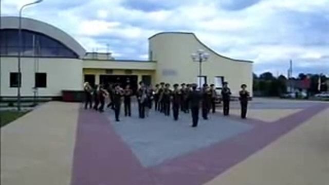 Брестский оркестр на день Города в Каменце, 21 июля 2012 смотреть онлайн