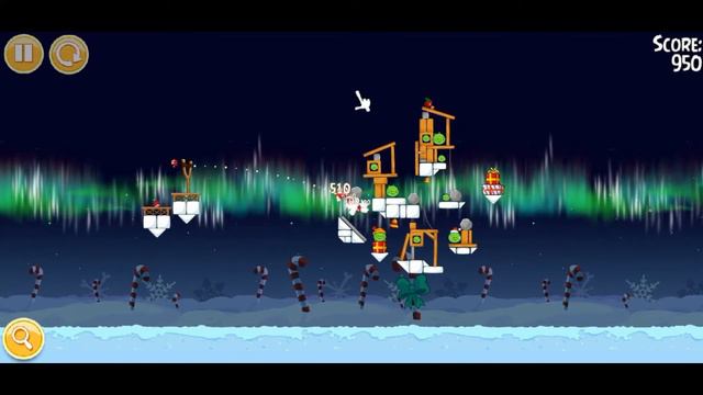 Angry Birds Season Winter Wonderham 2013 Walkthough (2x Speed) смотреть онлайн
