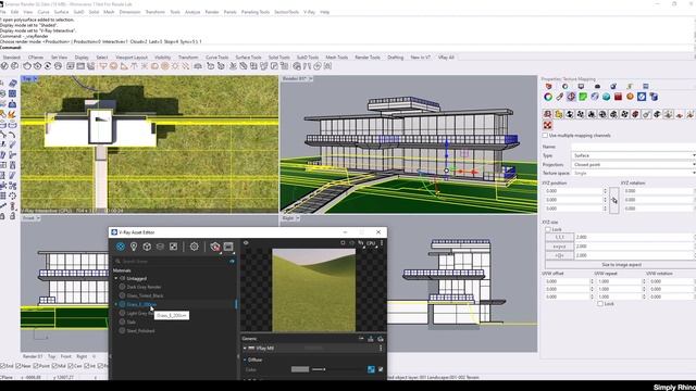 Getting Started with V-Ray - Architectural Exterior Rendering with Rhino v7 and V-Ray 6 смотреть онлайн