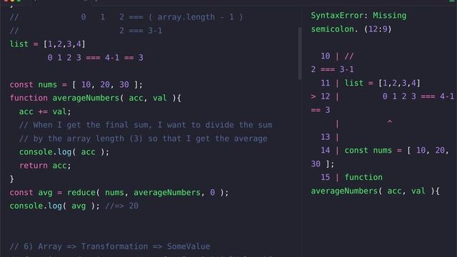 Deconstructing Array.prototype.reduce in JavaScript смотреть онлайн