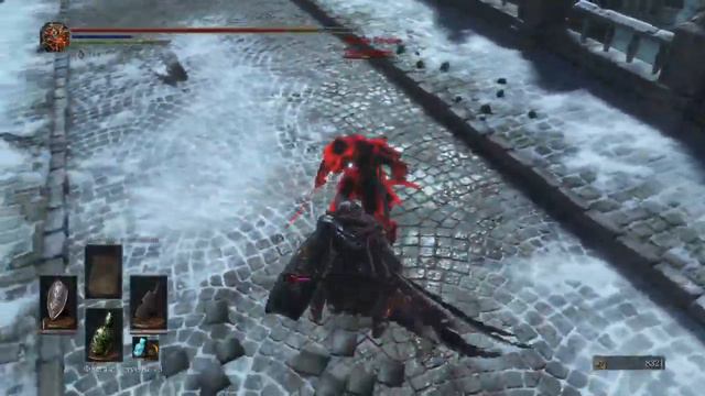 PVP vs Triss Merigold. Close fight. DARK SOULS 3 смотреть онлайн