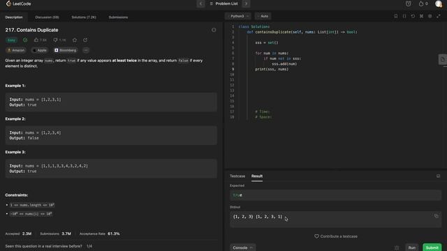 LeetCode 217 - Contains Duplicate: A Microsoft Journey смотреть онлайн