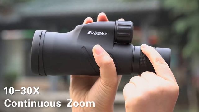 SVBONY 10-30X50 zoom monocular смотреть онлайн
