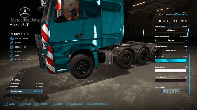LS22 Modvorstellung - Merzedes Benz Actros SLT von Arthur смотреть онлайн