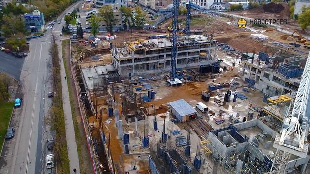 Аэросъемка ЖК ILOVE, 26.09.2019 смотреть онлайн