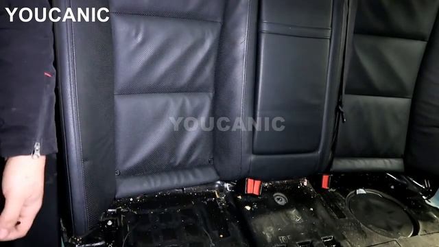 2006-2013 Mercedes-Benz S-Class W221 Remove Rear Backrest, Seat Cushion смотреть онлайн
