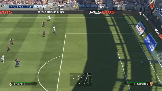 PES 2015 TONI KROOS PASSING MASTERCLASS смотреть онлайн