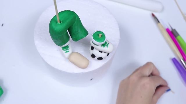How to make Roblox cake topper | Fondant Roblox Human Soccer Player Tutorial | Roblox cake смотреть онлайн