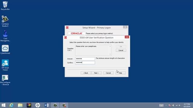Oracle SSO On Windows 8.1 - Step 2 смотреть онлайн