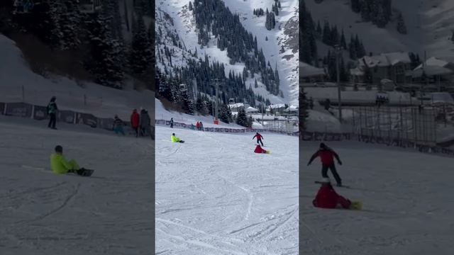 Алматы. Горнолыжный курорт Чимбулак. Февраль. Наши горы. Ski resort Shymbulak. Almaty. Mountains смотреть онлайн