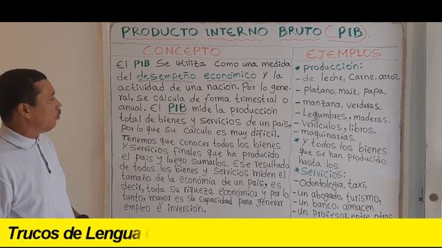 EL PRODUCTO INTERNO BRUTO (PIB) (CONCEPTO Y EJEMPLOS) - WILSON TE EDUCA смотреть онлайн