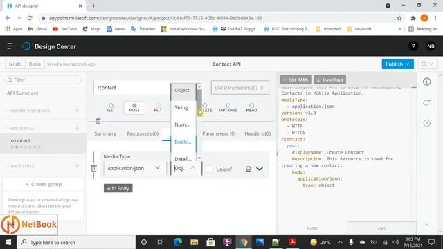 Mulesoft Tutorials | Anypoint Designer Overview & Designing API Part 01 | API Design | NetBook | P2 смотреть онлайн