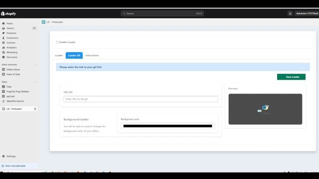 LD - Preloader with app shopify смотреть онлайн